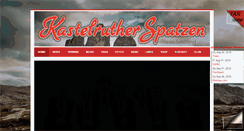 Desktop Screenshot of kastelrutherspatzen.de